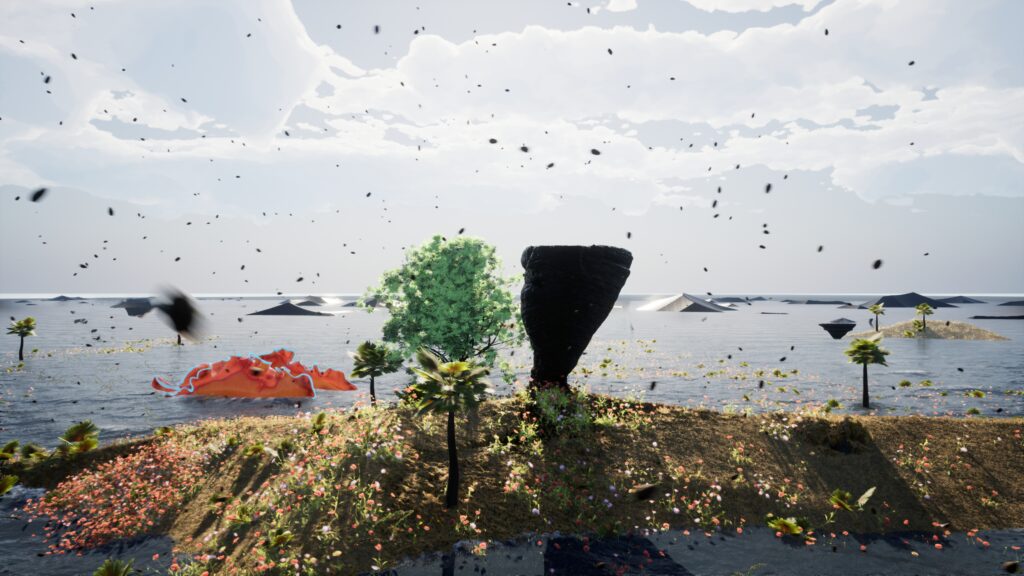 Nests of Basalt, Nests of Wood | 2023 | Dir. Clara Jo, CGI Noam rezgui ©